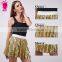 Latest skirt and blouse sexy pictures of mature women with short sequined tutu skirt