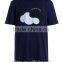 100 polyester fancy design printing t-shirt wholesale