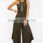 Latest Sexy Summer Sleeveless Crop Fashion Rompers Jumpsuits For Women 2017