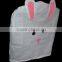 SET-4 White Felt EASTER BUNNY & RABBIT CHAIR COVER