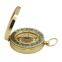 Delicate Brass Pocket Watch Style Outdoor Sport Camping Compass