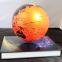 360 rotating magnetic floating bottom globe with book base