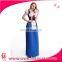 Beer Maid Peasant Dress Beer Maid Blue Garden Girl Fancy Dress Costume Long Octoberfest Beer Maid Costume