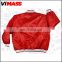 Fashionable red jacket for men , wholesale custom high quality jacket fabric china manufacture