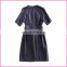 new fashion office lady stand neck girdles front dress