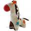 high quality cute embroidery horse shaped plush toy