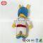 Girl and boy cute Nylon fabric stuffed cotton Alian toy baby doll