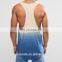 Men dip dye vest sleeveless t-shirt