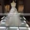 1A092 New Arrival 2016 Hot Sale Pure Diamond Neck Ruffled Layered Organza Skirt Prom Ball Gown Wedding Dress