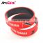 Newest style dual layer wristband silicone