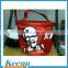 Promotional Non Woven Insulated Foldable Ice or Lunch Cooler Bag Customized