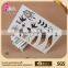 Hot fashion gold foil tattoo, Eco-friendly skin jewelry body tattoo