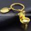 New Design Custom Metal Gold Closestool Keychain in Closestool