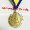 Sport Medal with special pattern in shiny silver plating,die cast process and sparkle texture