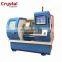 CNC Wheel Lathe Repair Machine  PC Diamond Cutting Lathe Factory WRM26H