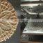 China RB Brand ice cream cake roll making machine with tasty sweet crispy