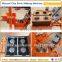 Manual Used Concrete Clay Interlocking Brick Block Making Machine for Sale