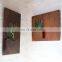 Outdoor Garden Hanging Wall Plaques Planters With Siver or Brass Numbers