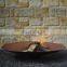 Corten Steel Round fire pit 2mm thick