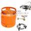 JG Nigeria Kenya Ghana Steel Propane Butane Gas 6kg LPG Gas Cylinder,Camping Cooker Use LPG Cylinder