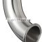 Factory supply AISI ASTM 45 90 degree elbow stainless steel pipe fittings 316 321 304