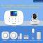 high quality 3g 433mhz Wireless wifi +gsm home security alarm system with ip camera support android/IOS app