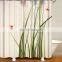 i@home mildew resistant tropical leaves water repellent custom shower curtain printing