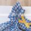 A0278# Summer Toddler Dress Kids Baby Girls Dress Kids Backless Plaid Dress Girls Clothes