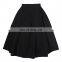 2020 New Arrivals Women Solid Color A-Line Skirts Ladies Casual Skirts Women Casual Dress