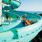 swimming pool with water slides tube for summer kids play