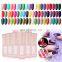 OEM crystal nail uv gel cheap nail polish set