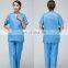 Hospital clinic surgical short sleeves unisex isolation washable Scrubs Medical Nurses Uniform Suits sets