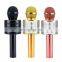 Ws858 Mini Wireless Karoke Magic Sound 3-In-1 Portable Handheld Karaoke Mic Microphone With Record Function