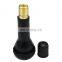 Nature rubber with aluminum car tubeless tire valves Tr414 and Tr413