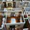 Villa house model with furniture, Miniature scale model for house plan