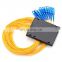 1x8 SC UPC/APC ABS Box Fiber PLC Splitter Single Mode Pembagi PLC ABS Module Optical PLC Splitter
