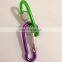 Tactical multi tool red large climbing key aluminum carabiner spring snap