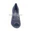Hollow out lace brand new design beeptoe party wear high heels dress shoes