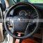 land cruiser lc200 interior  Wooden Steering Wheel NAPPA leather  with buttons and covers for GRJ200 UZJ200 2008-2020