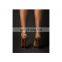Fancy and attracting color design women python print high heels sandals with beautiful lace up closure shoes