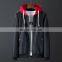 Merchant direct sale men's casual jacket custom hooded bomber jacket