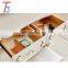 Dresser European Style Small Dresser White Wood Makeup Table With Mirror