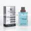 Tuck top folding die cutting white card board perfume packaging box