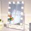 Lighted Vanity Mirror with Dimmable Touch Control, Hollywood Style Makeup Cosmetic Mirrors with Lights, LED mirror