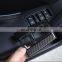 Carbon Fiber Style ABS Car Door Seat Memory Button Cover Trim For Jaguar F-Pace f pace 2016 2017 2018 Accessories