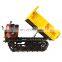 Self-loading mini dumper truck transporter crawler