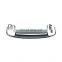 For audi S4 A4B8 A4B8.5 Rear diffuser bright strip design with muffler&exhaust PP&stainless steel 2013-2015