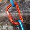 JRSGS Heavy Duty Factory Custom Durable Safety 30KN Carabiner Climbing Aluminum Screw Locking Snap Hook S7111