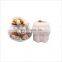 Factory Wholesale Nordic Luxury Eco friendly soy wax empty round candle jar ceramics container candle holder