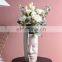 Home Accessories Pottery Flower Ceramic Decor Nordic Body Black Modern Vases Orchids Head Boho Decoration Face Shape Head  Vase